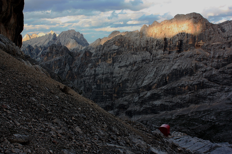 Nel gruppo del Sorapss (Dolomiti)